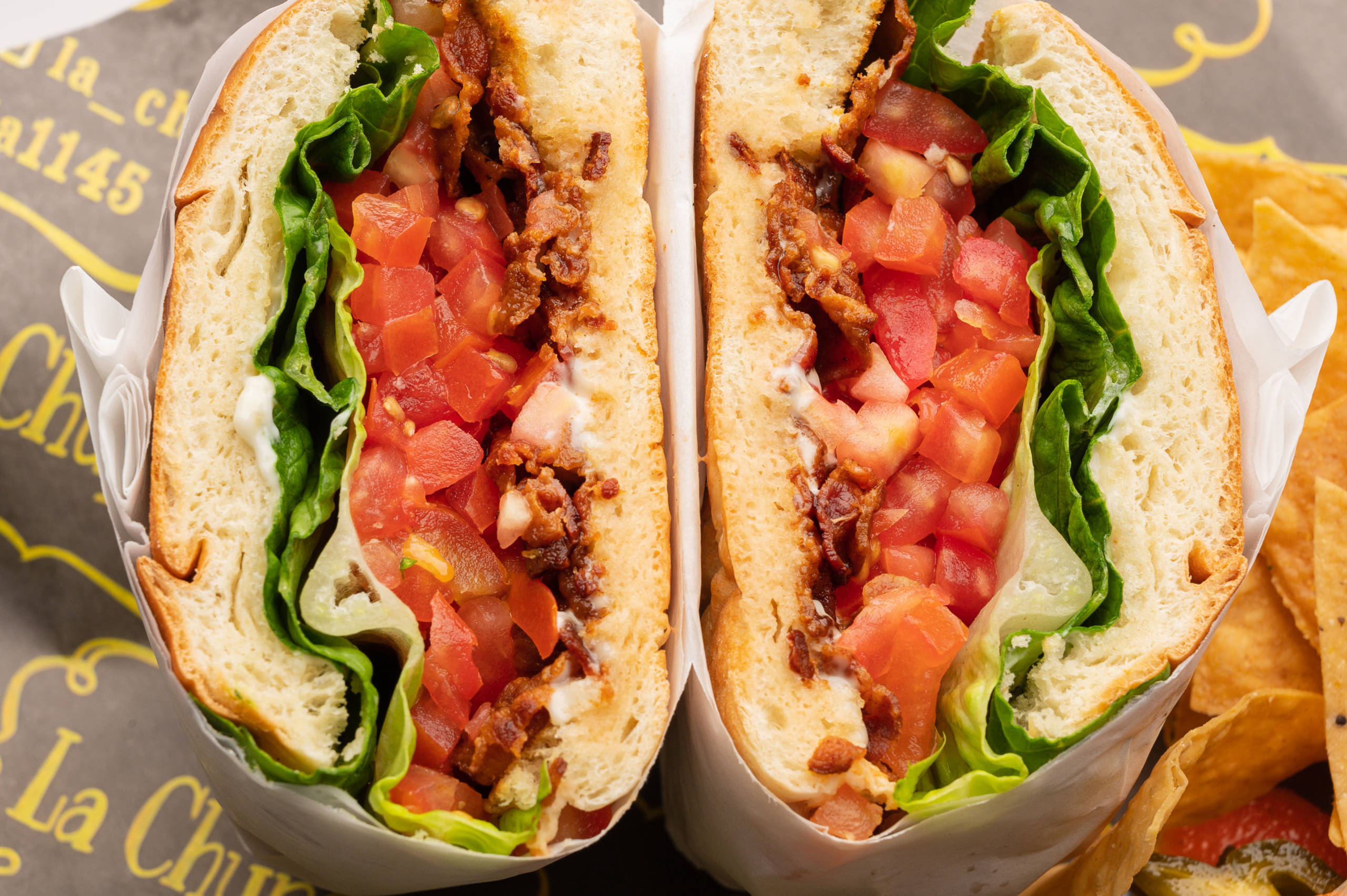 La Chuperia - The Miche Spot - Menu Chuper BLT Torta