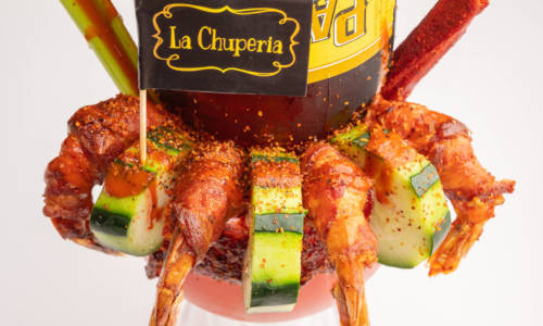 La Chuperia - The Miche Spot - Menu Chuper Ballena Bacon Michelada